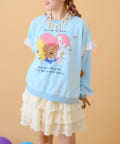 w closet(ダブルクローゼット) 【あみこ企画】lucky animals スウェット