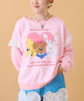 w closet(ダブルクローゼット) 【あみこ企画】lucky animals スウェット