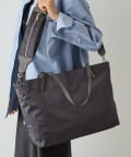 russet(ラシット) 《ファスナーポケット付きショルダーベルト》2WAYトートバッグ