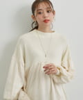 un dix cors(アンディコール) 《デイリーに活躍》ミドルネックニットプルオーバー