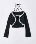 OLIVE des OLIVE(オリーブ デ オリーブ) レースフリルボレロセット
