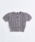 OLIVE des OLIVE(オリーブ デ オリーブ) ふわふわ金ボタンニット