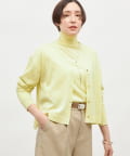 NOLLEY'S(ノーリーズ) 《手洗い可能》《アンサンブル対応》18G天竺ゆったりVネックカーディガン
