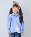 CIAOPANIC TYPY(チャオパニックティピー) 【KIDS】【FOX×TYPY】チェックオーバーシャツ