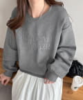 DISCOAT(ディスコート) 【AW先行予約】ダンボール刺繍ロゴプルオーバー