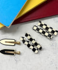 WHO’S WHO gallery(フーズフーギャラリー) チェッカーヘアクリップセット