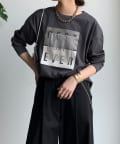 DOUDOU(ドゥドゥ) 【WEB限定】ロゴオーガンジーロンTEE