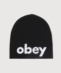 WHO’S WHO gallery(フーズフーギャラリー) OBEY LOWERCASE BEANIE