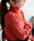 OUTLET(アウトレット) 【Kastane】テレコメロウハイネックロンTEE