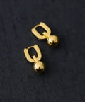 ear PAPILLONNER(イア パピヨネ) 厚フープ×ボールピアス