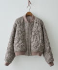 BEARDSLEY(ビアズリー) 《15 quinze》立体刺繍ブルゾン