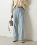 Jena　espace merveilleux(ジェナ　エスパスメルヴェイユ) 【サイズ展開あり】【WEB限】ストレートデニムパンツ