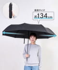 3COINS(スリーコインズ) 《WEB限定商品》折りたたみ傘BIG