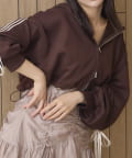 NICE CLAUP / OLIVE des OLIVE OUTLET(ナイスクラップ  / オリーブ デ オリーブ アウトレット) 【one after another】ラインパーカー