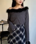 NICE CLAUP / OLIVE des OLIVE OUTLET(ナイスクラップ  / オリーブ デ オリーブ アウトレット) 【one after another】マラボー長袖インナー