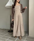 NICE CLAUP / OLIVE des OLIVE OUTLET(ナイスクラップ  / オリーブ デ オリーブ アウトレット) 【one after another】キャミワンピ