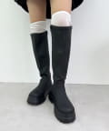 NICE CLAUP / OLIVE des OLIVE OUTLET(ナイスクラップ  / オリーブ デ オリーブ アウトレット) 【one after another】タンク底ロングブーツ