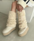 NICE CLAUP / OLIVE des OLIVE OUTLET(ナイスクラップ  / オリーブ デ オリーブ アウトレット) 【one after another】ムートンロングブーツ