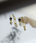 ear PAPILLONNER(イア パピヨネ) 《金属アレルギー対応/ステンレス》ダルメシアンピアス