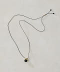 ear PAPILLONNER(イア パピヨネ) キャップ付ドロップネックレス