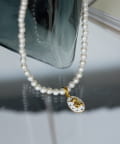 ear PAPILLONNER(イア パピヨネ) 《WEB＆一部店舗限定》ドットテディネックレス