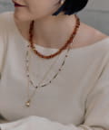ear PAPILLONNER(イア パピヨネ) 《WEB＆一部店舗限定》3連コーデネックレス