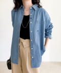 FREDY & GLOSTER(フレディ アンド グロスター) 【大人気リバイバル】FR刺繍デニムシャツ