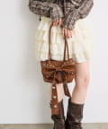 w closet(ダブルクローゼット) リボンショルダーBAG