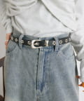 w closet(ダブルクローゼット) 【25AW】フラワーモチーフベルト