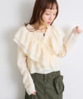 w closet(ダブルクローゼット) 【25AW】マルチウェイ長袖ブラウス