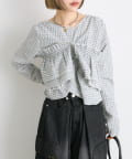 w closet(ダブルクローゼット) 【25AW】マルチウェイ長袖ブラウス
