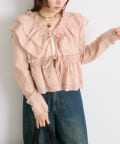 w closet(ダブルクローゼット) 【25AW】マルチウェイ長袖ブラウス