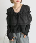 w closet(ダブルクローゼット) 【25AW】マルチウェイ長袖ブラウス