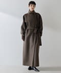 Whim Gazette(ウィム ガゼット) 【Christian AKS】Wool Double Coat