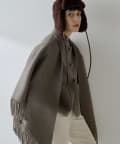 Whim Gazette(ウィム ガゼット) ＜別注カラーあり＞【Christian AKS】Wool Fringe Stole