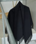 Whim Gazette(ウィム ガゼット) ＜別注カラーあり＞【Christian AKS】Wool Fringe Stole