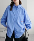 DISCOAT(ディスコート) 【WEB限定】ハート刺繍シャツ