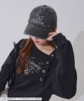Remind me and forever(リマインドミーアンドフォーエバー) 【サンリオキャラクターズ】ロゴ刺繍キャップ
