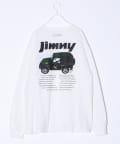 FREDY & GLOSTER(フレディ アンド グロスター) 【ロングセラーコラボ】ジムニー×GLOSTER 長袖プリントTシャツ