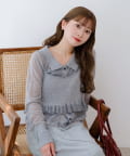 Kastane(カスタネ) 【予約販売 8.14 (木) ①12:00開始 ②19:00開始/SAWAMOTO企画/WEB限定】モヘアニットビスチェSET
