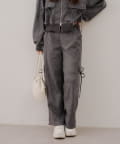 NICE CLAUP / OLIVE des OLIVE OUTLET(ナイスクラップ  / オリーブ デ オリーブ アウトレット) 【RMAF】リボンカーゴパンツ