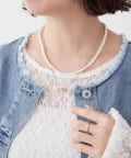 NICE CLAUP / OLIVE des OLIVE OUTLET(ナイスクラップ  / オリーブ デ オリーブ アウトレット) ２連ネックレス