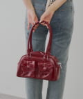 NICE CLAUP / OLIVE des OLIVE OUTLET(ナイスクラップ  / オリーブ デ オリーブ アウトレット) 【RMAF】リボン2ポケット付ボストンbag