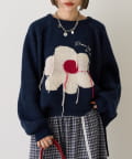 w closet(ダブルクローゼット) 【お気に入り総選挙対象アイテム/WEB限定カラーあり】アソートBIGニット