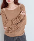 Kastane(カスタネ) 【WEB先行】花柄オパールカットソーSET