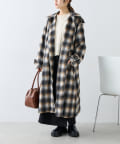 OUTLET(アウトレット) 【w closet】エコウールロングコート