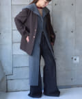 OUTLET(アウトレット) 【Pasterip】Lambs wool stole vest