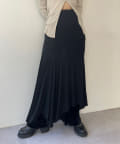 OUTLET(アウトレット) 【Pasterip】Irregular hem cut skirt