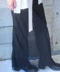 OUTLET(アウトレット) 【Pasterip】Organdy layering skirt