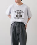 OUTLET(アウトレット) 【Kastane】ピグメントダイプリントTシャツ